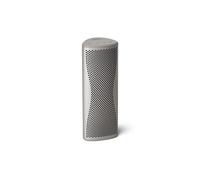 KEF Enceinte Bluetooth Muo – Bluetooth 5.4 aptX Adaptive, USB‑C, IP67, 24 h d’autonomie – Argent