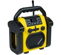 Thomson WKR50BT Radio portable Analogique Noir, Jaune