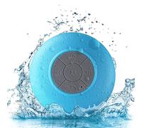 Enceinte de douche Bluetooth, mini haut-parleur portable étanche, micro intégré pour des appels d'une clarté exceptionnelle, expérience musicale