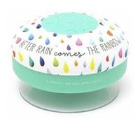 Legami - Haut-Parleur et Mains Libres Bluetooth® Résistant à l'eau, 8,5x8 cm, Silicone et ABS, Thème Après la Pluie, Chanter sous la Douche, Microphone Intégré, Câble de Chargement USB Inclus