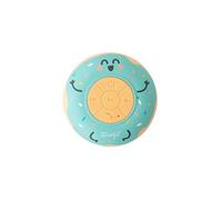Enceinte de Douche M. Wonderful Bluetooth sans Fil étanche et en Forme de Beignet avec 3-4 Heures d'autonomie et Une Ventouse pour adhérer. Couleur Verte