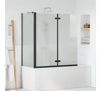 vidaXL Enceinte de Douche Noir 120 x 68 x 130 cm