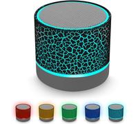 Enceinte de fête pour mélomanes, enceinte Bluetooth stéréo Super Bass, véritable stéréo sans fil, lumières RGB, longue autonomie, étanche