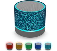 Enceinte de fête pour mélomanes, enceinte Bluetooth stéréo Super Bass, véritable stéréo sans fil, lumières RGB, longue autonomie, étanche