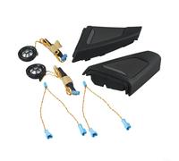 Enceinte de porte avant de voiture avec couvercle de grille, tweeter ABS pour BMW Série 5 F10 F11 2010-2017, mise à niveau audio avec conduite à gauche