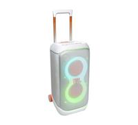 JBL Enceinte de soirée portable PartyBox Stage 320 Bluetooth à roulettes Blanc