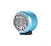 Enceinte de vélo sans fil avec 5.0, 98 dB pour klaxon et 16 alertes vocales, pour alarme de vélo étanche IPX pour vélo électrique de route de montagne (bleu)