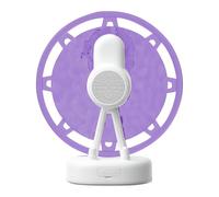 Enceinte de voyage sans fil, enceinte sans fil - Lecteur de grande roue de bureau - Lecteur de golf dynamique de grande roue portable, petite enceinte sans fil avec éclairage