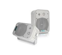 Enceinte d’Extérieur Étanche - Pyle - Haut Parleur Murale/Plafond de 13,3 cm - 200 W - Blanc Blanc