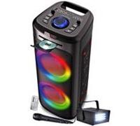 Enceinte DJ 1000W Lumineuse Lecteur CD Inovalley MS06-CD-XXL - Bluetooth 5.0 USB - Karaoké, RADIO FM LIGHT OVNI, Soirée, Fête G