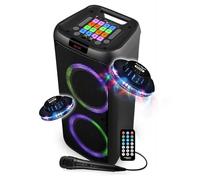 Enceinte DJ - FESTISOUND - SUNSET 208 - 600W - Bluetooth/USB - Façade LED RVB