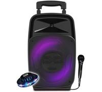 Enceinte DJ Karaoké - I DANCE - IDANCE GROOVE 220 - 100W - Batterie 4-8h - Bluetooth/USB + Micro et LED RVB