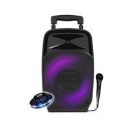 Enceinte DJ Karaoké IDANCE GROOVE 220 de 100W - Lecteur USB, Bluetooth - Autonome sur batterie - LED RVB dans le woofer + OVNI