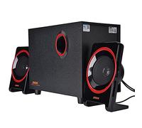 Enceinte d'ordinateur portable en bois avec câble USB 2.1 HiFi Bass Music Player avec caisson de basses, système de son rétro classique pour ordinateur de bureau, ordinateur portable, DVD