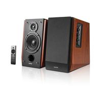 Enceinte Edifier R1700BTs 66W Bluetooth aptX HD marron - RCA, sortie Sub, télécommande