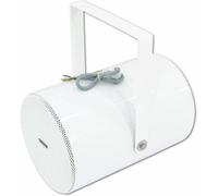 Enceinte ELA de plafond Omnitronic PS-30 blanc 40 W 100 V protégé contre les intempéries, protégé contre les projections deau