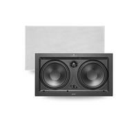 Triangle - Secret LCR7 - Enceinte encastrable Murale - 140W - 2 x Haut-parleurs 17 cm -Tweeter Orientable - Musique & Home-Cinéma Frontale/Centrale/Surround - 403 x 227 x 90 mm (Pièce)