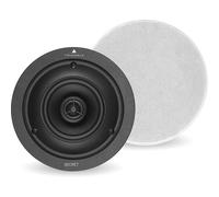 Triangle Enceinte encastrable pour plafond Secret ICT4 – 90W, coaxial 10 cm, Ø190×75 mm (pièce)