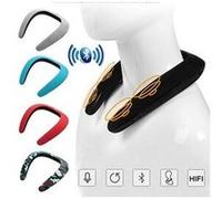 Enceinte epaule pour "iphone 13 mini" musique sans fil cou bluetooth (noir) Noir G