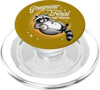 Enceinte et Sauvage, ne me touchez Pas. Humeur de Grossesse PopSockets PopGrip pour MagSafe