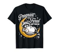 Enceinte et Sauvage, ne me touchez Pas. Humeur de Grossesse T-Shirt