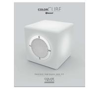 Enceinte extérieure Lumineuse sans fil 15x15x15 cm