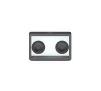 Enceinte Halterrego transparente, RMS 2*5W, Version BT 5.3, Batterie de 1000mAh , contour noir