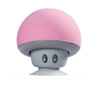 Enceinte Haut-Parleur Bluetooth Champignon Rose - Sans Fil - High-Tech & Bien-Être