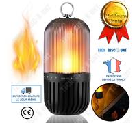 Enceinte Haut parleur Bluetooth lumineux puissant portable waterproof imperméable sans fil créatif intelligent solide coloré petit