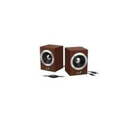 Genius Haut-parleurs 2.0 SP-HF280 design bois 6W RMS alimentation USB