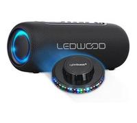 Enceinte Hifi Autonome 100W Ledwood XS100, Effet OVNI LED, Buetooth USB, TWS, IPX5, Assistant Vocal, 10W RMS, Batterie 2000mAh