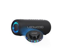 Enceinte Hifi Autonome 100W Ledwood XS100, Effet OVNI LED, Buetooth USB, TWS, IPX5, Assistant Vocal, 10W RMS, Batterie 2000mAh G