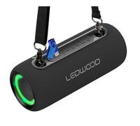 Enceinte HiFi Autonome 200W Ledwood XS200, Effet LED, Buetooth,FM, IPX5, Assistant Vocal, 20W RMS, 2000mAh+Clé 32G