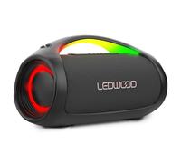 Enceinte HiFi Autonome 500W Ledwood XTR500, Effet LED, Buetooth USB, IPX6, PowerBank, Multiple Link, 110W RMS, Batterie 7000mAh