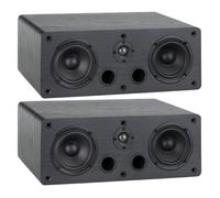 Enceinte HiFi d'étagère / de centre - MCGREY - CS-440 BK - 40 W RMS - 2 voies (4"" + 0 75"") - Noir aspect bois