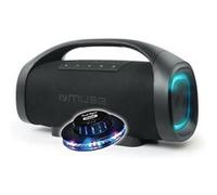 Enceinte Hifi MUSE M-980 BT USB Bluetooth Autonome 300W Lumière d'ambiance LED - IPX6 Resistance aux projections, soucoupe OVNI