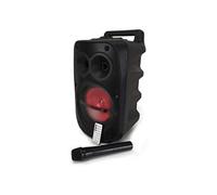Enceinte High Power autonome à LED RVB 400W 8 - USB/SD/BT/FM + Micro VHF - Pickering FX08