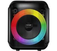 Enceinte High Power Sans Fil - R-Music - Party Boost S - Bluetooth 5.3 - Noir Noir G