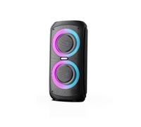 Enceinte High Power WE AUROR avec jeux de lumières, bluetooth, FM, télécommande, 4 haut-parleurs pour un son à 360 degrés, 600W