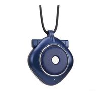 Enceinte IA compacte 6 cm portable pour voyage Bleu/doré/vert (Bleu) | Traduction IA en temps réel, prise en charge multilingue, sortie audio claire, idéal pour les voyageurs et les étudiants