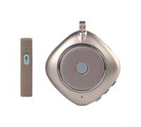 Enceinte IA compacte 6 cm portable pour voyage Bleu/doré/vert (or) | Traduction IA en temps réel, prise en charge multilingue, sortie audio claire, idéal pour les voyageurs et les étudiants