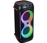 Ibiza - Enceinte Bluetooth active COLUMBA600 - Autonome LEDs 2x6,5"/16 cm 600W