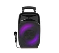 Enceinte IDANCE Groove 220 Bass Reflex de 100W - Lecteur USB, Bluetooth - Autonome sur Batterie - LED RVB dans Le woofer