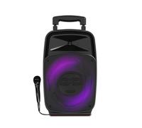 Enceinte IDANCE GROOVE 220 Bass REFLEX de 100W - Lecteur USB, Bluetooth - Autonome sur batterie - LED RVB dans le woofer