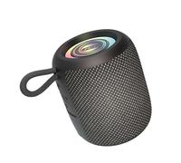 Enceinte Imperméable,Audio Stéréo Résistant à l'Eau | Enceinte pour la Douche avec Éclairage et Autonomie de 5 Heures | Pour Intérieur Douche Bureau Salle De Bain Maison Voyage