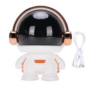 Enceinte Intelligente Astronaut, Enceinte Bluetooth Portable à Effets Lumineux colorés, Qualité de Son Claire, Haut-Parleur sans Fil USB pour Le Salon, la Chambre à Coucher