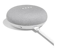 Enceinte intelligente - GOOGLE - Home Mini - Assistant vocal - Blanc - Bluetooth et Wi-Fi