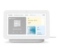 Google Nest Hub 2ème Génération Galet Enceinte Intelligente Réveil Connecté avec Ecran