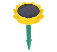 Enceinte Jaune Lotus à 0, 5 W en Plastique Énergie Solaire Portable | Usage Extérieur, Étanche, Batterie 500 Mah, Fonctionnement Simple, Autonomie 8 à 12 H