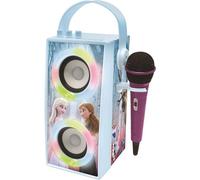 Enceinte Karaoké Enfant - LEXIBOOK - La Reine des Neiges - Bluetooth V5.0 - Effets Lumineux